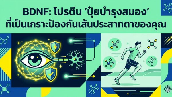 BDNF: โปรตีน ‘ปุ๋ยบำรุงสมอง’ ที่เป็นเกราะป้องกันเส้นประสาทตาของคุณ